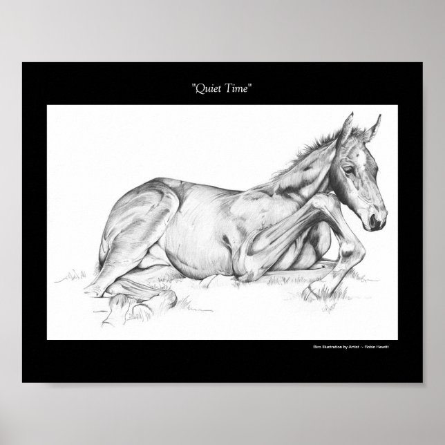 Quiet Time ~ 10x 12 Poster (Front)