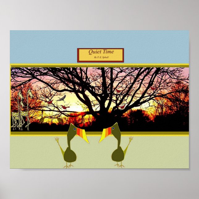 Quiet Time Poster (Front)