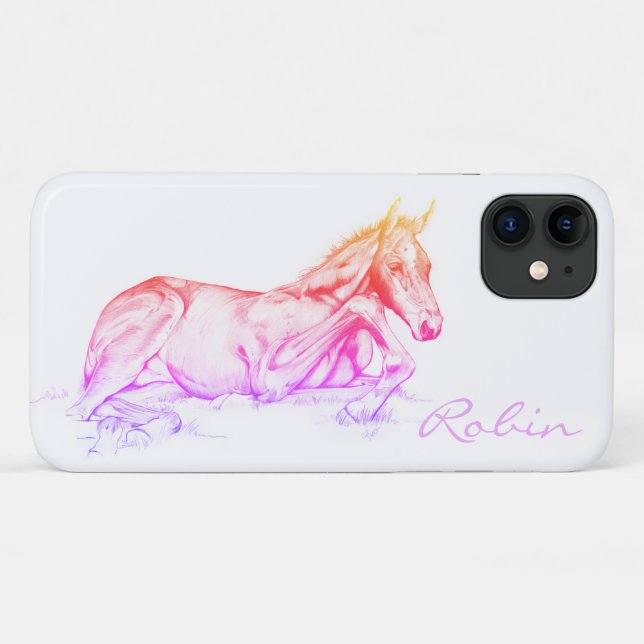 Quiet Time (rainbow) Case-Mate iPhone Case (Back (Horizontal))