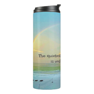 Quiet Under a Rainbow Thermal Tumbler