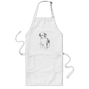 Quiet Watch, Brushed Host Long Apron