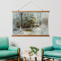  Quiet Winter Afternoon by William Bliss Baker 