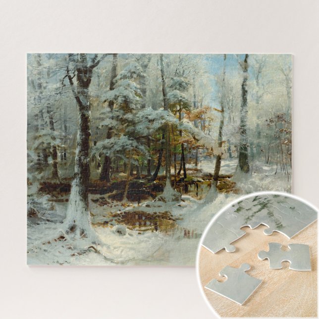  Quiet Winter Afternoon by William Bliss Baker  Jigsaw Puzzle (Creator Uploaded)