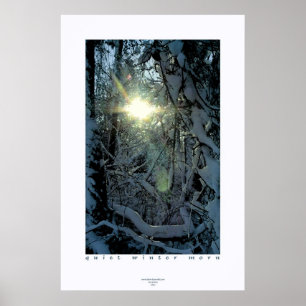 Quiet Winter Morn Poster