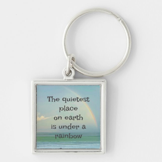 Quietest Place Keychain (Front)