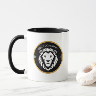 Quietly Confident – Minimal Typography Design for  Mug