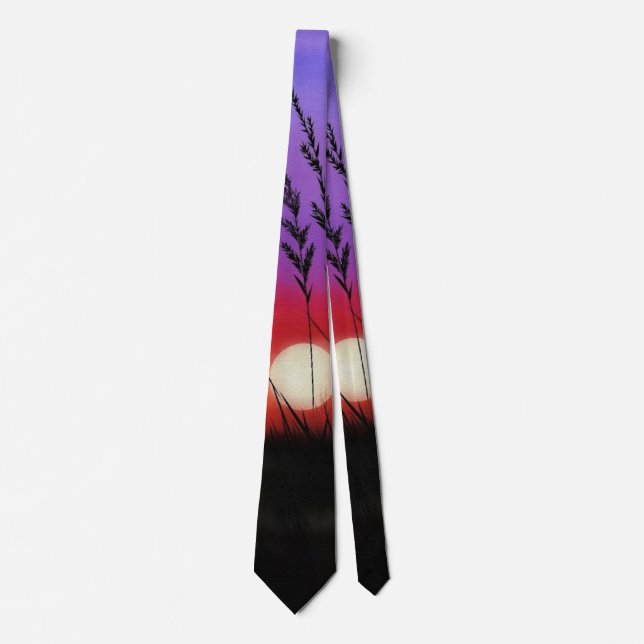 Quietly - Watercolor Tie (Front)