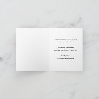 Quietly, Within – MemoryUs Lyric Card