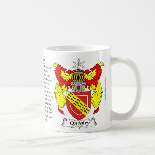 Quigley Family Coat of Arms Coffee Mug