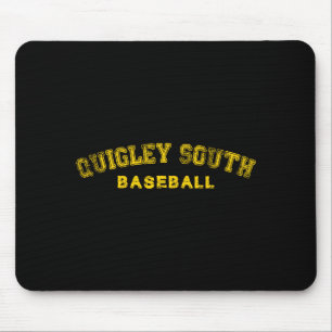 Quigley South Alumni Distressed Baseball T Shirt Mouse Mat