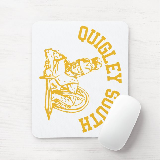 QUIGLEY SOUTH SPARTANS  MOUSE MAT (With Mouse)