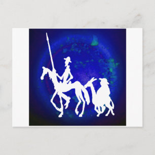 QUIJOTE Y SANCHO PRODUCTS POSTCARD