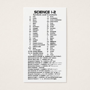 Quik-Ref Science I-2 Pocket