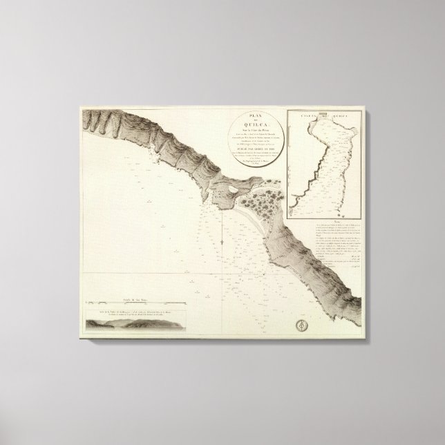 Quilca, Peru Canvas Print (Front)