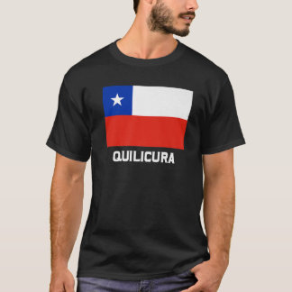 Quilicura Republica Chile Flag Emblem Escudo Bande T-Shirt