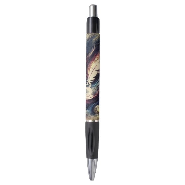 Quill Pen Modern Abstract Art (Front Vertical)