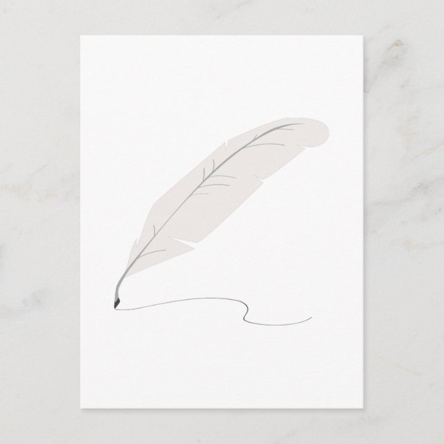Quill Pen Postcard (Front)
