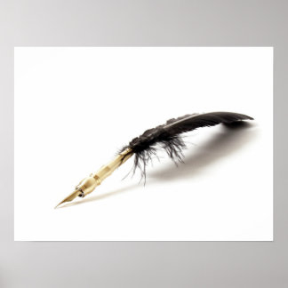 Quill Pen Print