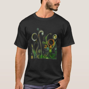 Quilling Swamp Ecosystem Uncanny Art T-Shirt