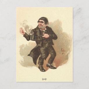 Quilp by Kyd from Dickens' The Old Curiosity Shop Postcard