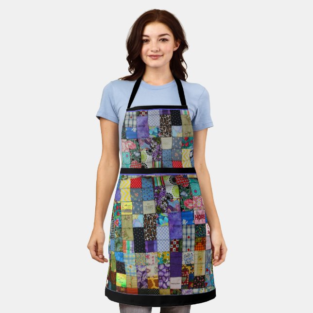 QUILT All-Over Print Apron (Worn)
