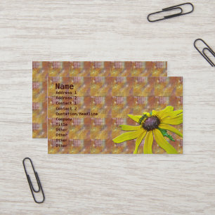 Quilt, Bee, and Black Eyed Susan Business Card