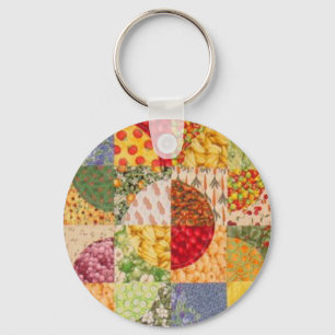 Quilt Block 7 Key Chain