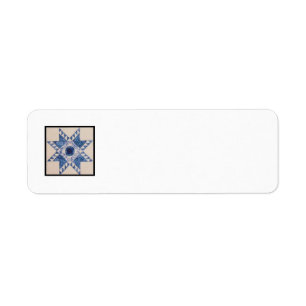 Quilt Block D Return Address Label