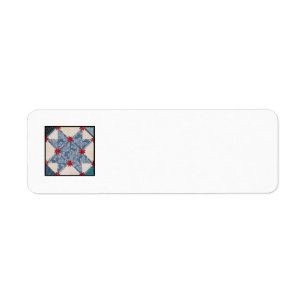 Quilt Block L Return Address Labels