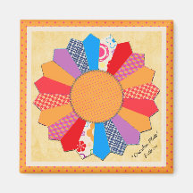 Quilt Block Pattern "Dresden Plate"