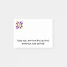 Quilt Block Post-It Note B