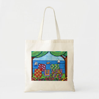 Quilt Cat tote Bag