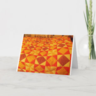 Quilt, Cosy and Warm Card