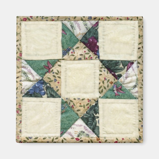 Quilt Design Magnet (Front)