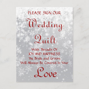 Quilt Guestbook Postcard