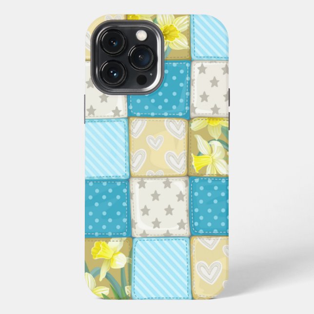 Quilt iPhone Case (Back)