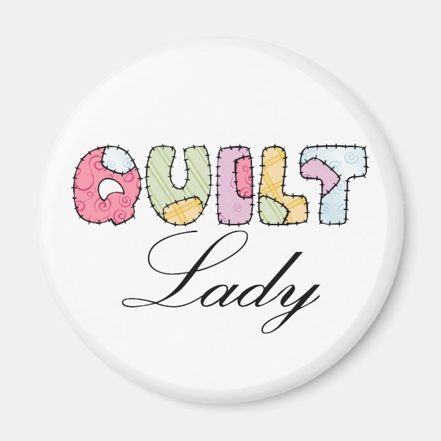 QUILT Lady Magnet (Front)