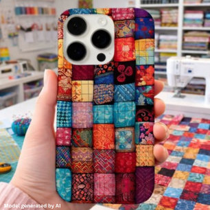Quilt Lover’s Design - Patchwork Art iPhone 16 Pro Case