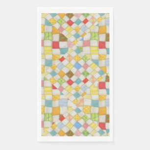 QUILT MOSAIC Guest Towel Paper Napkins