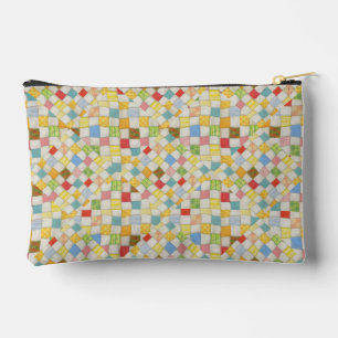 QUILT MOSAIC Small Accessory Pouch Bag