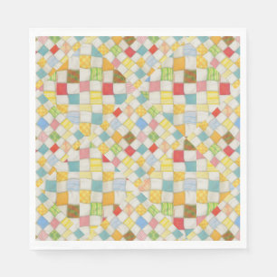 QUILT MOSAIC Standard Luncheon Paper Napkins