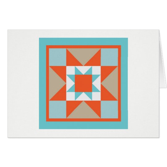 Quilt Note Card - Martha Washington