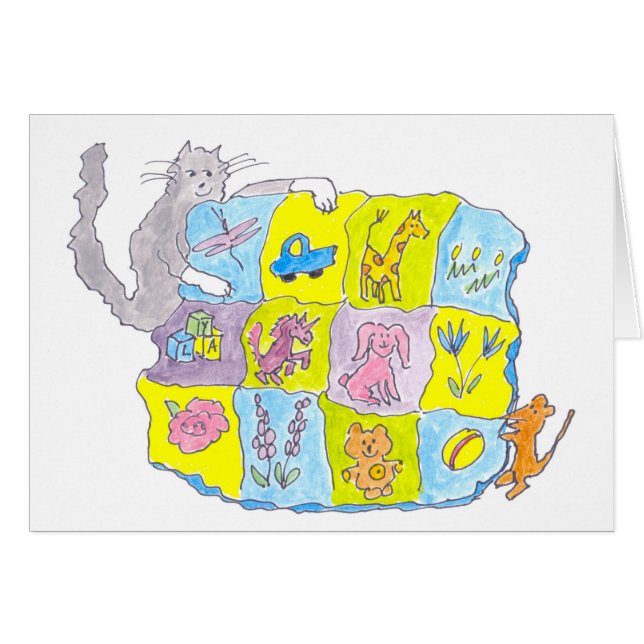 Quilt of love card (Front Horizontal)