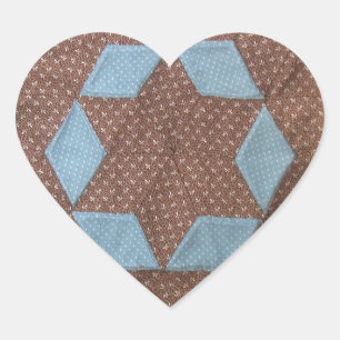 Quilt Pattern - Castle Heart Sticker