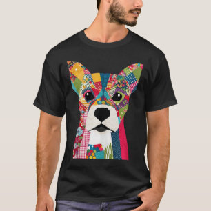 Quilt Pattern Dog For Quilting Lover Quilter Sewin T-Shirt
