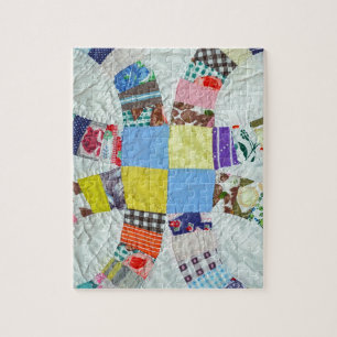 Quilt pattern jigsaw puzzle