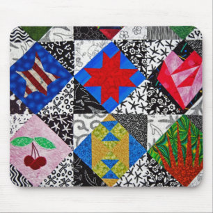 Quilt Pattern Mouse Mat