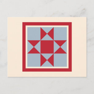 Quilt Postcards - The Ohio Star