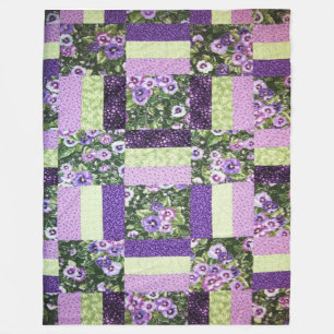 QUILT (Simulated) Fleece Blankets