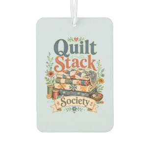 Quilt Stack Society Cottagecore Sewing Car Air Freshener
